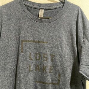Next Level Apparel Gray Tee - Lost Lake Design